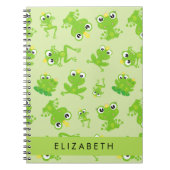 Kikkerpatroon, Groene kikkers, Kikkerprins, Jouw n Notitieboek (Voorkant)