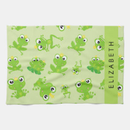 Kikkerpatroon, Groene kikkers, Kikkerprins, Jouw n Theedoek