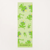 Kikkerpatroon, Groene kikkers, Kikkerprins, Jouw n Yogamat (Voorkant)