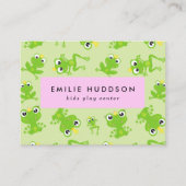 Kikkerpatroon, Kinder speelcentrum, activiteitence Visitekaartje (Voorkant)