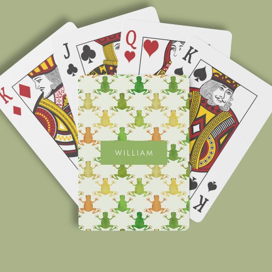 Kikkerpatroon Pokerkaarten