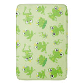 Kikkerpatroon, stekkikkers, groene kikkers, kikker badmat (Voorkant Verticaal)