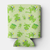 Kikkerpatroon, stekkikkers, groene kikkers, kikker blikjeskoeler (Achterkant)