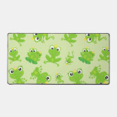 Kikkerpatroon, stekkikkers, groene kikkers, kikker bureaumat (Voorkant)