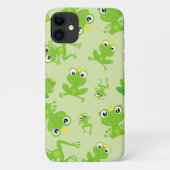 Kikkerpatroon, stekkikkers, groene kikkers, kikker Case-Mate iPhone case (Achterkant)