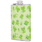 Kikkerpatroon, stekkikkers, groene kikkers, kikker heupfles (Links)