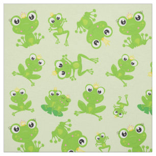 Kikkerpatroon, stekkikkers, groene kikkers, kikker stof