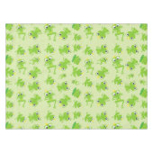 Kikkerpatroon, stekkikkers, groene kikkers, kikker tafelkleed (Voorkant (Horizontaal))