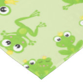 Kikkerpatroon, stekkikkers, groene kikkers, kikker tafelkleed (Gekanteld)