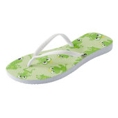 Kikkerpatroon, stekkikkers, groene kikkers, kikker teenslippers (Schuin)