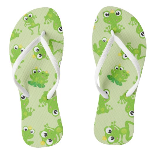 Kikkerpatroon, stekkikkers, groene kikkers, kikker teenslippers (Voetbed)