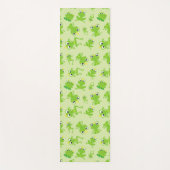 Kikkerpatroon, stekkikkers, groene kikkers, kikker yogamat (Voorkant)