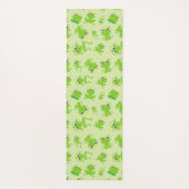 Kikkerpatroon, stekkikkers, groene kikkers, kikker yogamat (Achterkant)