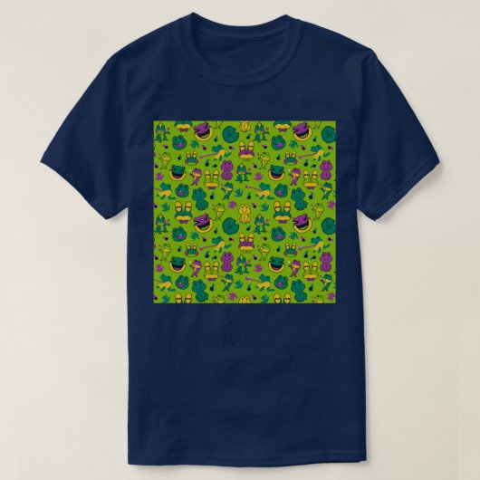 Kikkerpatroon van Tobe Fonseca T-shirt (Design voorkant)