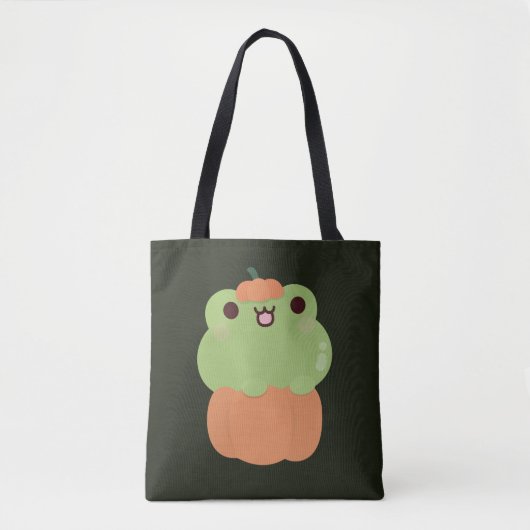 kikkerpompoen tote bag (Voorkant)