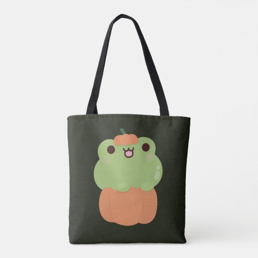 kikkerpompoen tote bag (Achterkant)