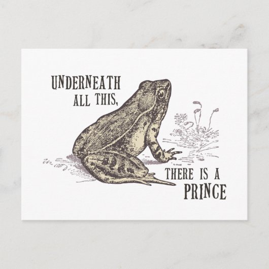 Kikkerprins Briefkaart (Voorkant)