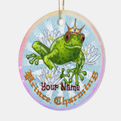 Kikkerprins Charming Keramisch Ornament (Links)