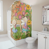 Kikkerprins en Princesses Douchegordijn (In situ)