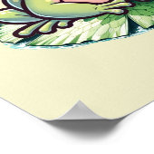 Kikkerprins in Gouden Kroon Sprookjes Kinderkamer Poster (Hoek)