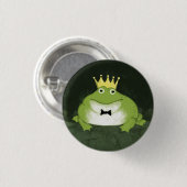Kikkerprins Ronde Button 3,2 Cm (Voorkant /achterkant)