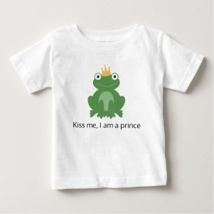 Kikkerprins t-shirt voor de baby peuter-kind
