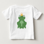 Kikkerprins t-shirt voor de baby peuter-kind (Achterkant)