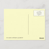 Kikkerprinses en Kikkerprins, met hart. Briefkaart (Achterkant)