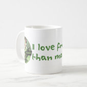 Kikkerregel, Mok van paddenstoelen (Voorkant links)