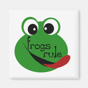 Kikkerregel T-shirts en cadeautjes Magneet
