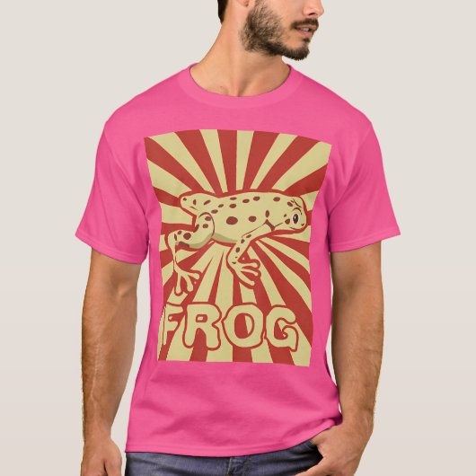 Kikkers Amfibieën Lover Toad Frog T-shirt (Voorkant)