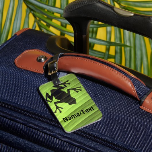 Kikkers Bagagelabel (Voorkant Insitu 1)