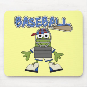Kikkers Baseball - Catcher T-shirts en cadeaus Muismat