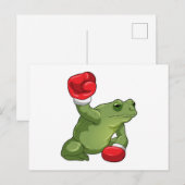 Kikkers Bokshandschoenen Briefkaart (Voorkant / Achterkant)