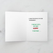 Kikkers Bruiloft Kaart (Binnen)