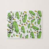 Kikkers Butterfly Bumblebee Jigzaag Puzzle Legpuzzel (Horizontaal)