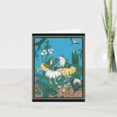 Kikkers Dansend op een Lilypad Bedankkaart (Voorkant)