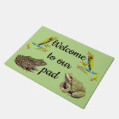 Kikkers Deurmat (Schuin)