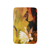 Kikkers die water Lily Abstract verhit Badmat (Voorkant Verticaal)