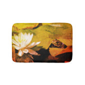 Kikkers die water Lily Abstract verhit Badmat (Voorkant)
