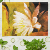 Kikkers die water Lily Abstract verhit Theedoek (Gevouwen)