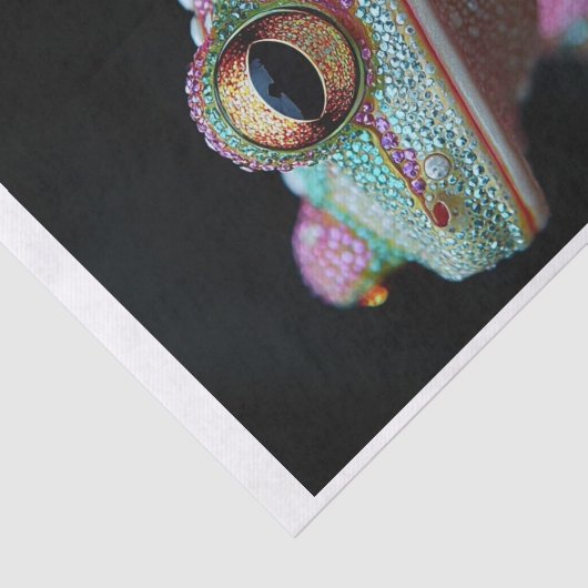 Kikkers en diamanten3 tissuepapier (Detail)