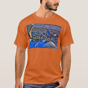 Kikkers en duif t-shirt