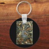 Kikkers en kussens sleutelhanger (Voorkant)