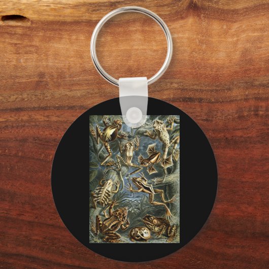 Kikkers en kussens sleutelhanger (Voorkant)