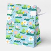Kikkers en Lily Pads Schattige BABY SHOWER Verjaar Bedankdoosjes (Achterkant)