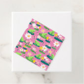 Kikkers en Lily Pads Schattige BABY SHOWER Verjaar Bedankjes Labels (In situ)