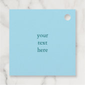 Kikkers en Lily Pads Schattige BABY SHOWER Verjaar Bedankjes Labels (Achterkant)