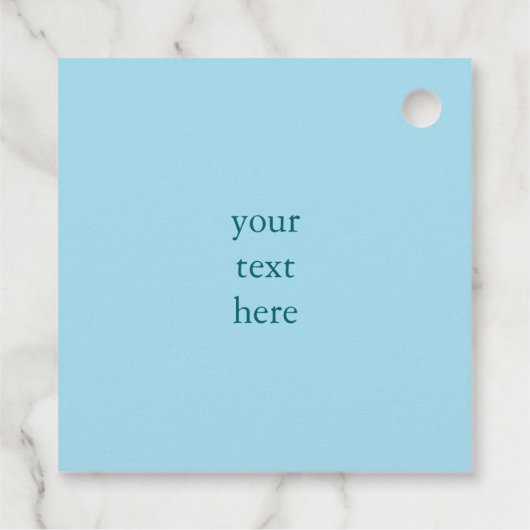 Kikkers en Lily Pads Schattige BABY SHOWER Verjaar Bedankjes Labels (Achterkant)