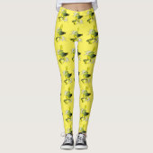 Kikkers en Lotus Flowers, Leggings (Voorkant)